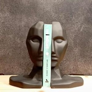 Image of Booked Human Decorative Artifact – Modern Sculptural Accent | 20x25x15 cm